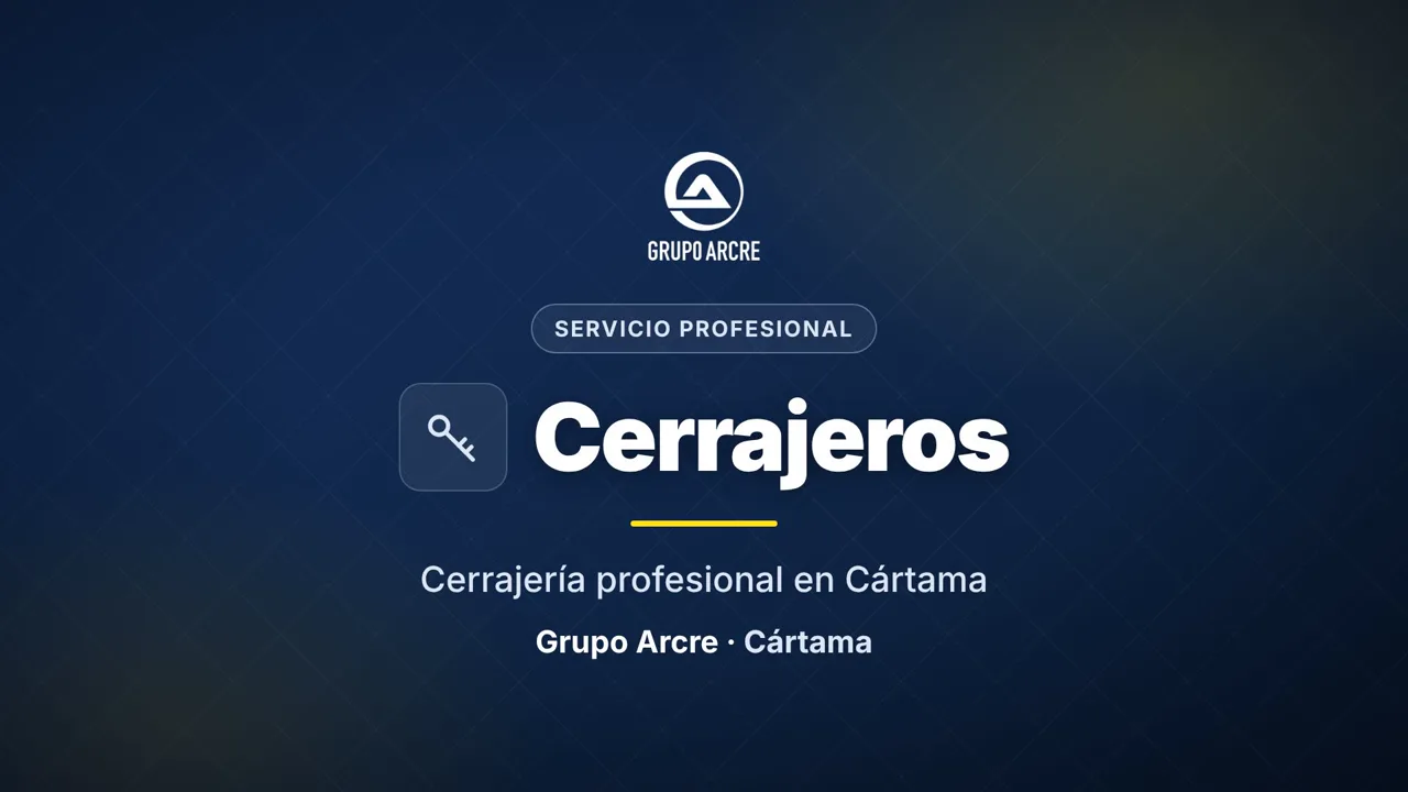 Cerrajería profesional en Cártama